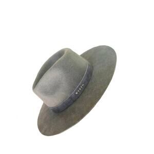 Wyeth River Hat 🤠 Gray Wool Fedora | Western Cool-Girl Vibes